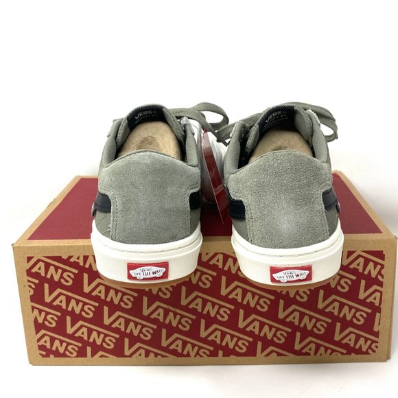 VANS Women's Size 8 VN0A3WKX2LA Berle Pro Skate Moss Gray Suede Low Top Sneaker - Picture 5 of 11